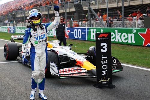 Hadjar admite que no estaba preparado para lo que ocurre despu&eacute;s de un podio de F1