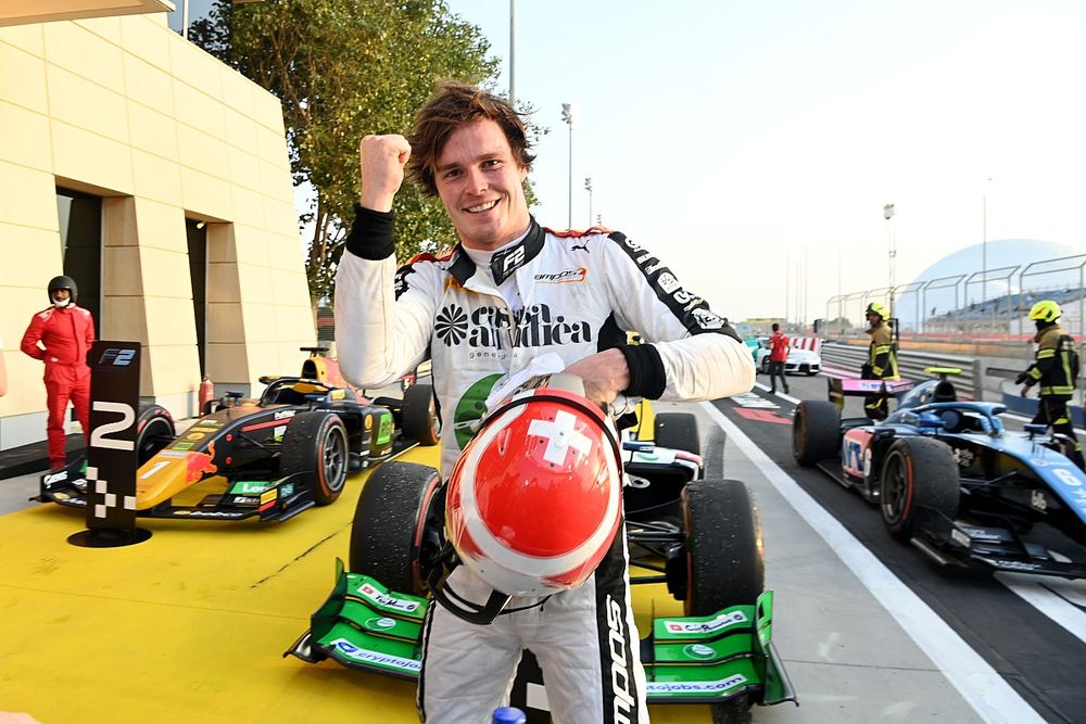 Race winner Ralph Boschung , Campos Racing