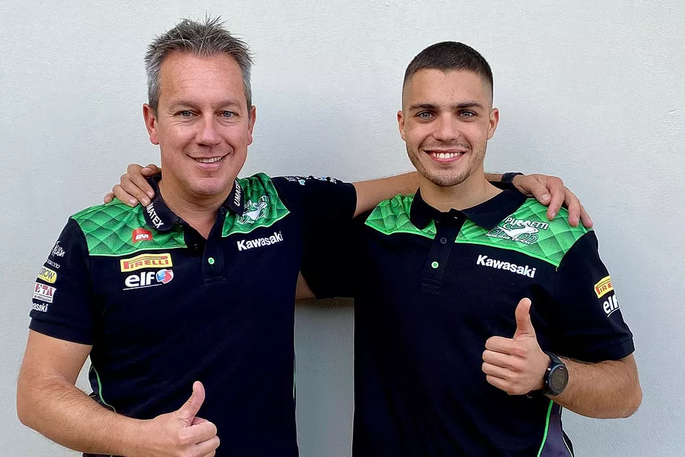 Yari Montella, Kawasaki Puccetti Racing con Manuel Puccetti