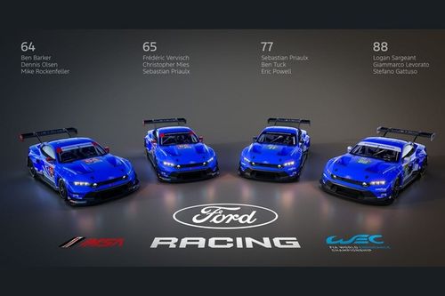 WEC | Ford completa le Mustang LMGT3 con Sargeant, Priaulx e Gattuso