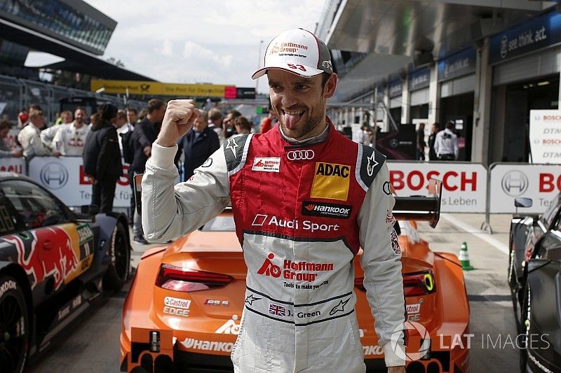 Pole de Jamie Green, Audi Sport Team Rosberg, Audi RS 5 DTM
