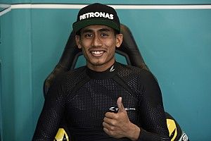 Syahrin: "El equipo me ha dicho que me adapte a la moto y coja experiencia"