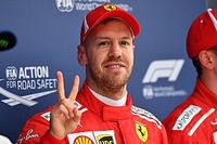 Vettel logra la pole y Pérez sale en 8°