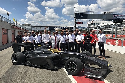 New Super Formula car completes first running