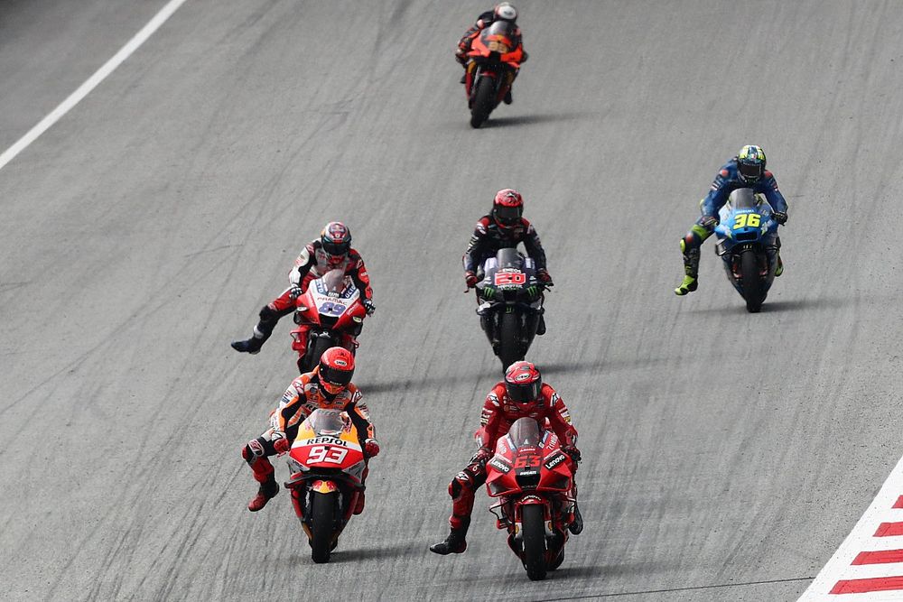 Francesco Bagnaia, Ducati Team Marc Márquez, Repsol Honda Team