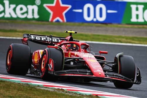 Sainz contento con su cuarta posici&oacute;n en Jap&oacute;n, una pista contraria a Ferrari
