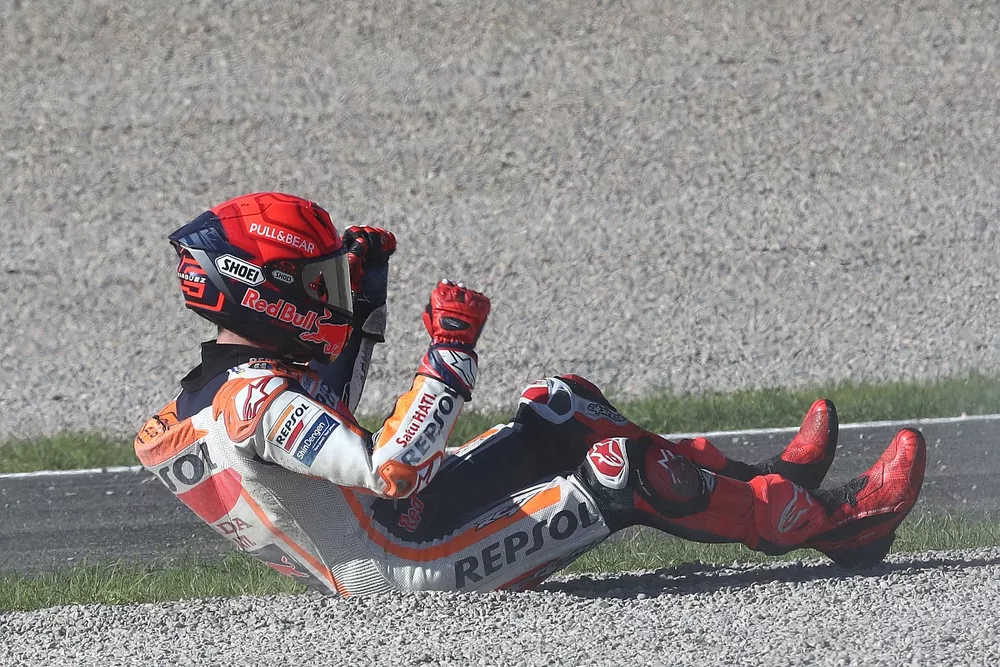 Marc Marquez, Repsol Honda Team dopo l'incidente