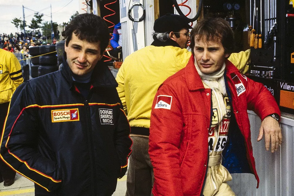 Jacques-Joseph Villeneuve, et Gilles Villeneuve, Ferrari