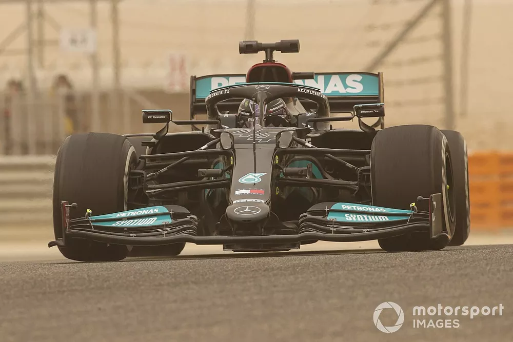 Lewis Hamilton, Mercedes W12 