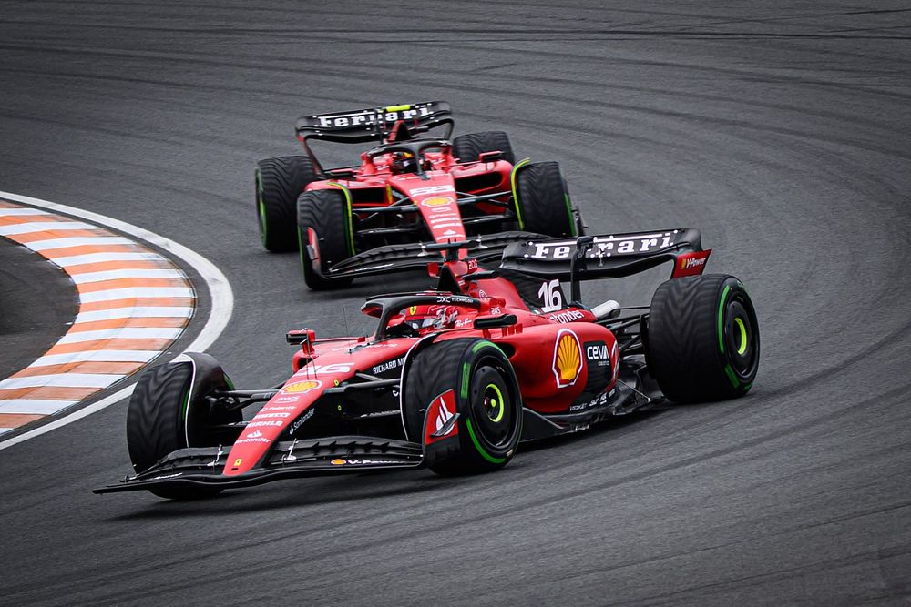 Charles Leclerc, Ferrari SF-23,Carlos Sainz, Ferrari SF-23