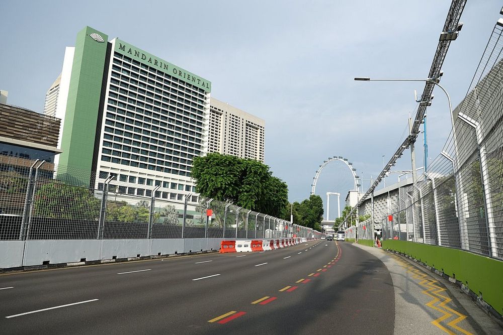 &Uacute;ltimo sector del renovado circuito de Singapur.