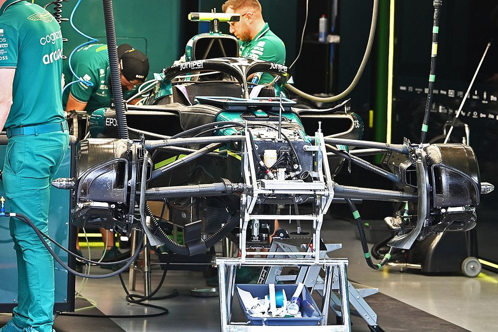 Aston Martin AMR23 detail