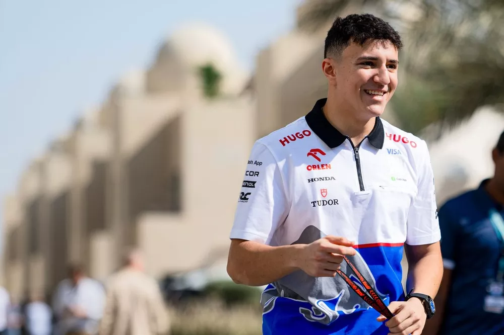 Isack Hadjar, pilote de r&eacute;serve Red Bull Racing
