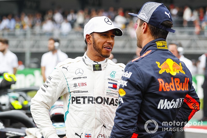 Ricciardo impressionné par la façon dont Hamilton gère sa carrière