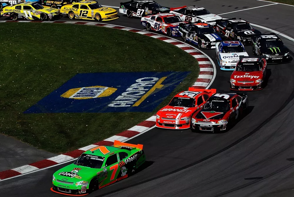 Danica Patrick leads the field