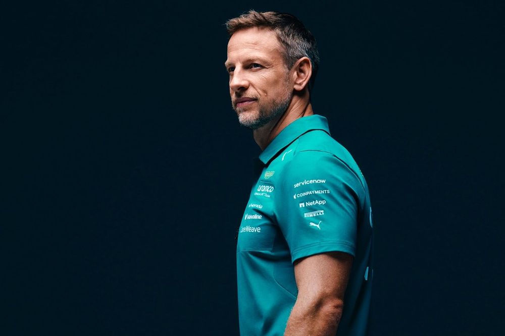 Jenson Button. Aston Martin Team Ambassador 