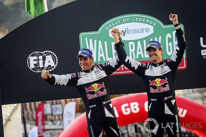 Campeones del mundo de WRC S&eacute;bastien Ogier, Julien Ingrassia, Ford Fiesta WRC, M-Sport