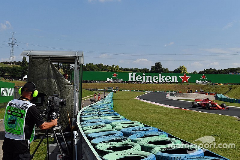 La F1 studia nuove posizioni per le telecamere per aumentare qualità di velocità e suono delle auto