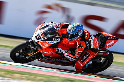 Superpole - Melandri en pole, Rea imparfait