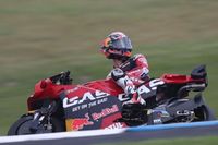 Acosta: "Fue un buen d&iacute;a a pesar de no meternos en la Q2 y de una ca&iacute;da tonta"