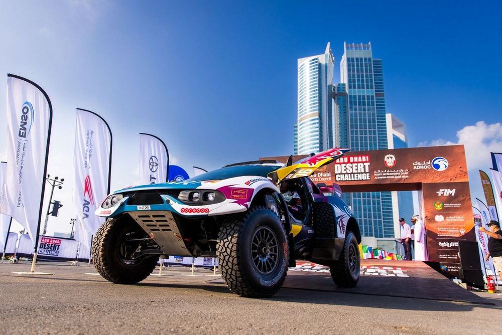 Nasser Al Attiyah en la Abu Dhabi Desert Challenge 2024