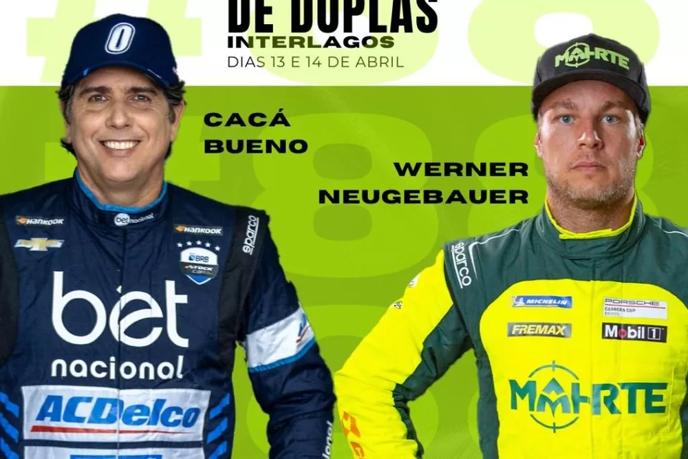 Cac&aacute; Bueno e Werner Neugebauer formam dupla na abertura do TCR South America em 2024