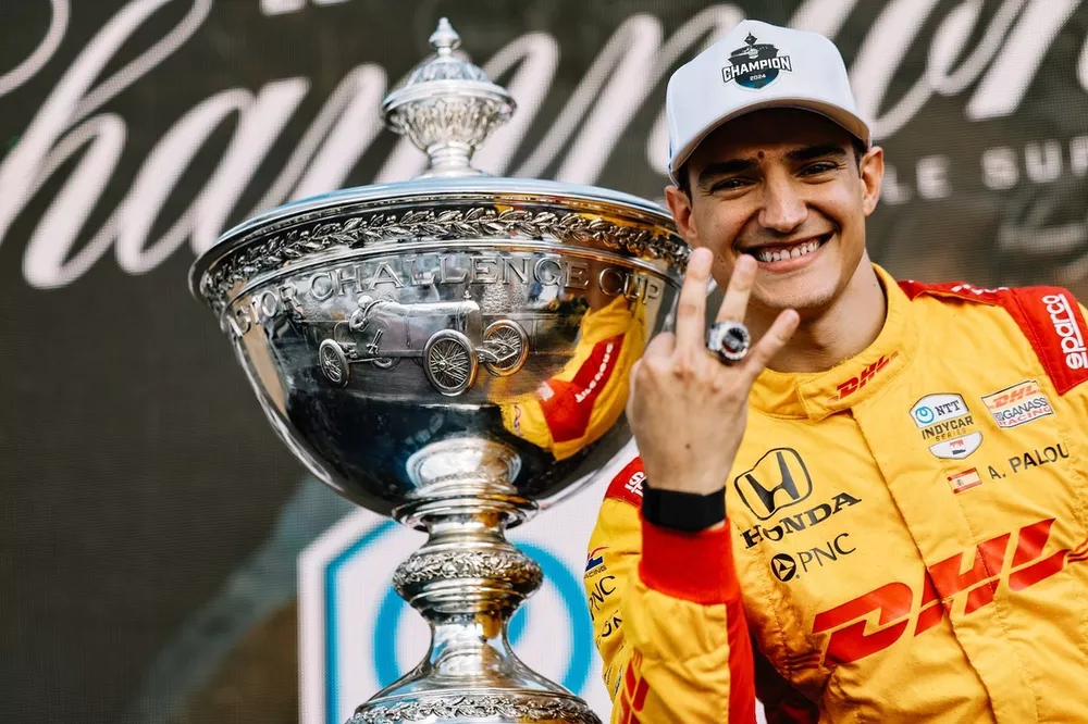 Champion Alex Palou, Chip Ganassi Racing Honda