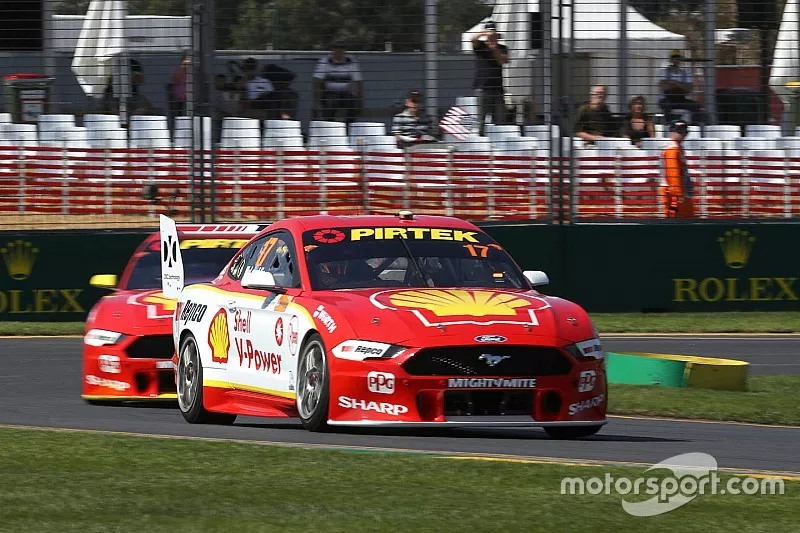 Scott McLaughlin, DJR Team Penske, Fabian Coulthard, DJR Team Penske
