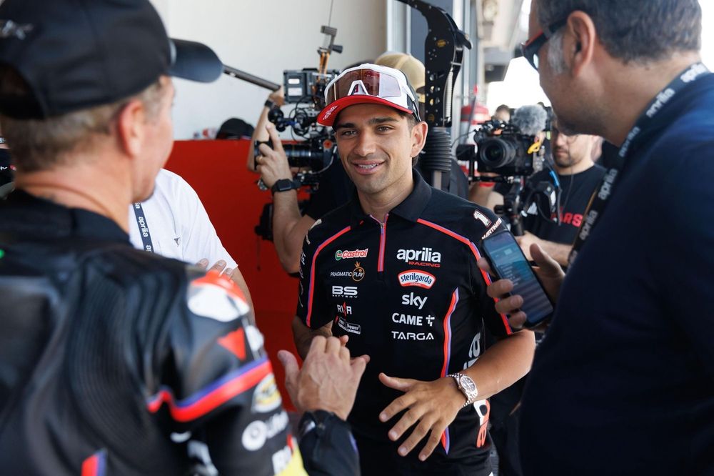 Jorge Martin, Aprilia event at Misano 