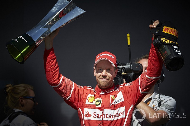 Brawn: Vettel, Ferrari'nin şampiyon olabilecek seviyede olduğunu kanıtladı