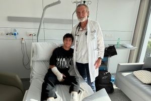 Rueda, operado exitosamente; sufrió un paro cardiaco en el brutal accidente