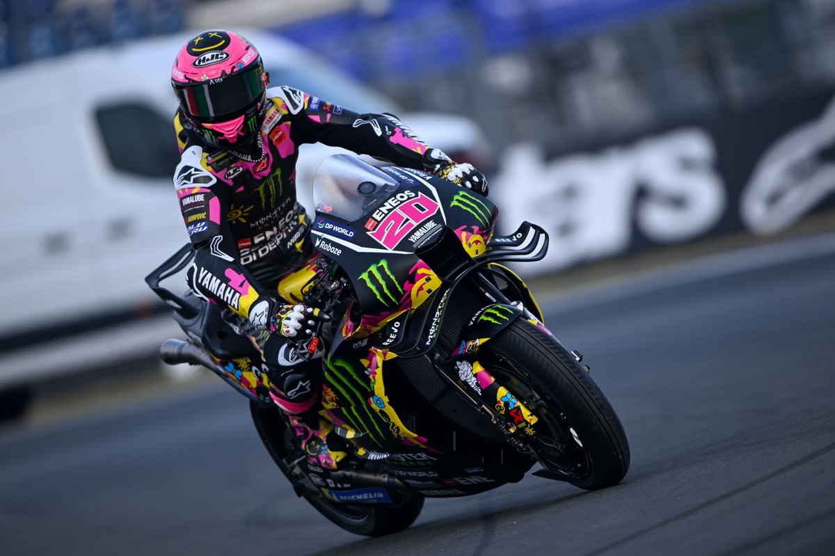 Quartararo est "vraiment satisfait" de son week-end : "Je me suis amusé"