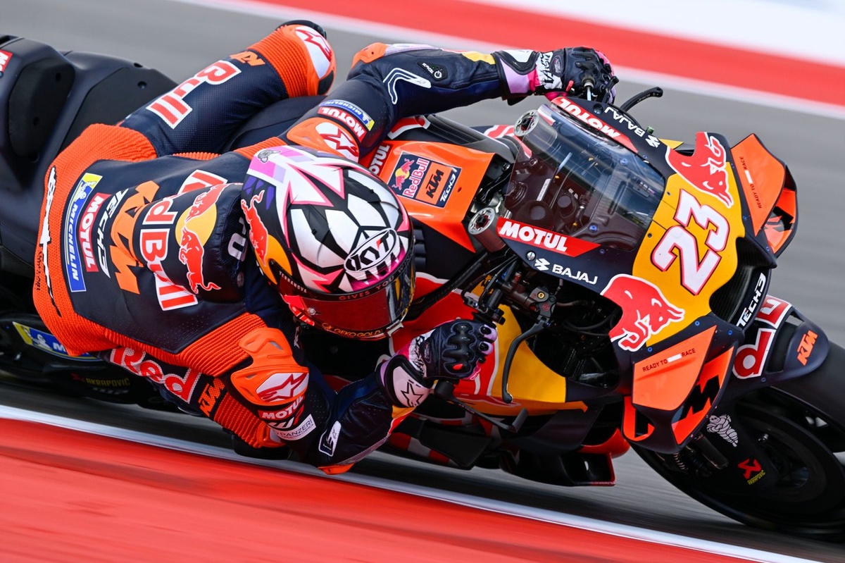 MotoGP | Bastianini: "La mia KTM ha funzionato bene ad Austin, ma è difficile spiegare perché"