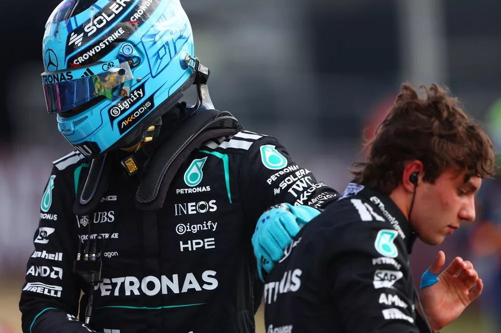 George Russell, Mercedes, Andrea Kimi Antonelli, Mercedes