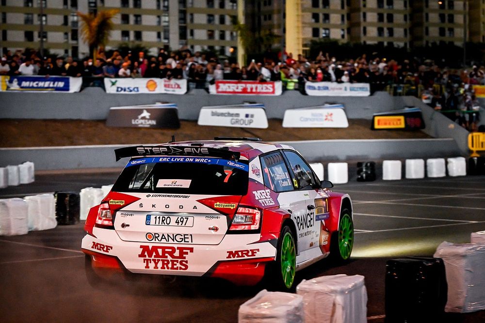 Simone Campedelli, Tania Canton, Skoda Fabia Rally2 evo