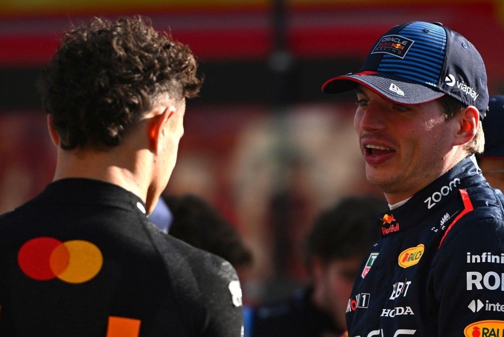 Lando Norris, McLaren F1 Team, Max Verstappen, Red Bull Racing