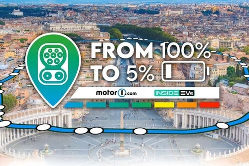 La mayor prueba de eficiencia de coches eléctricos de Europa, con Motor1 y en Roma