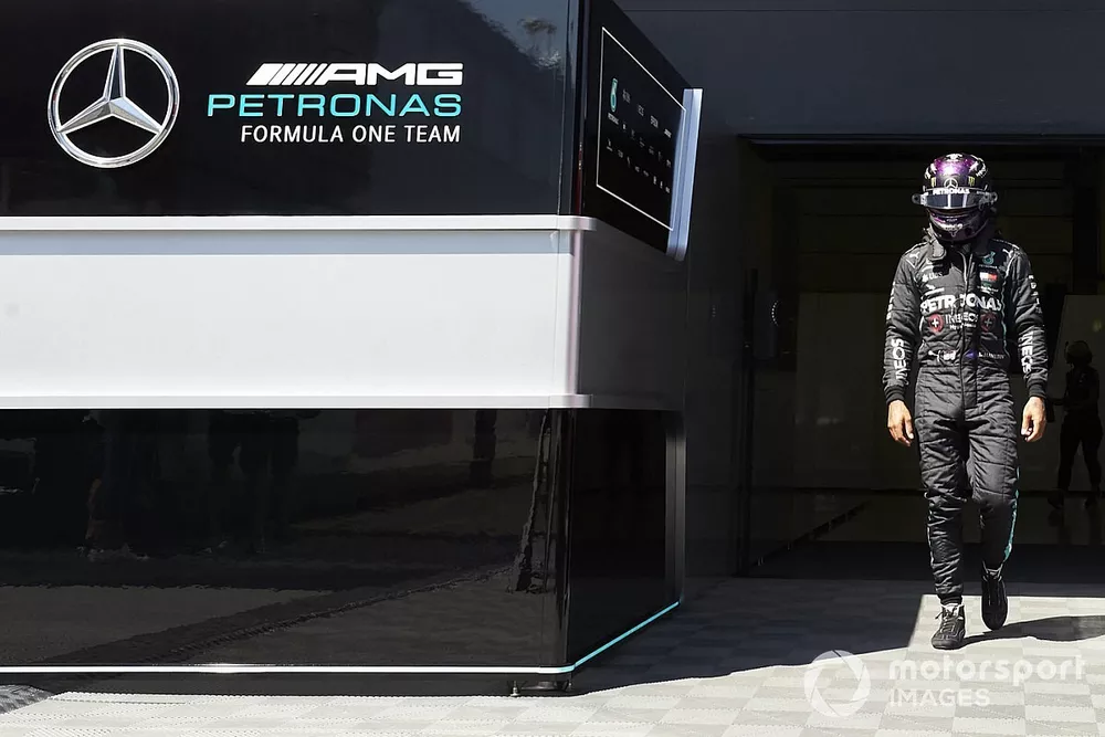 Lewis Hamilton, Mercedes F1 W11 
