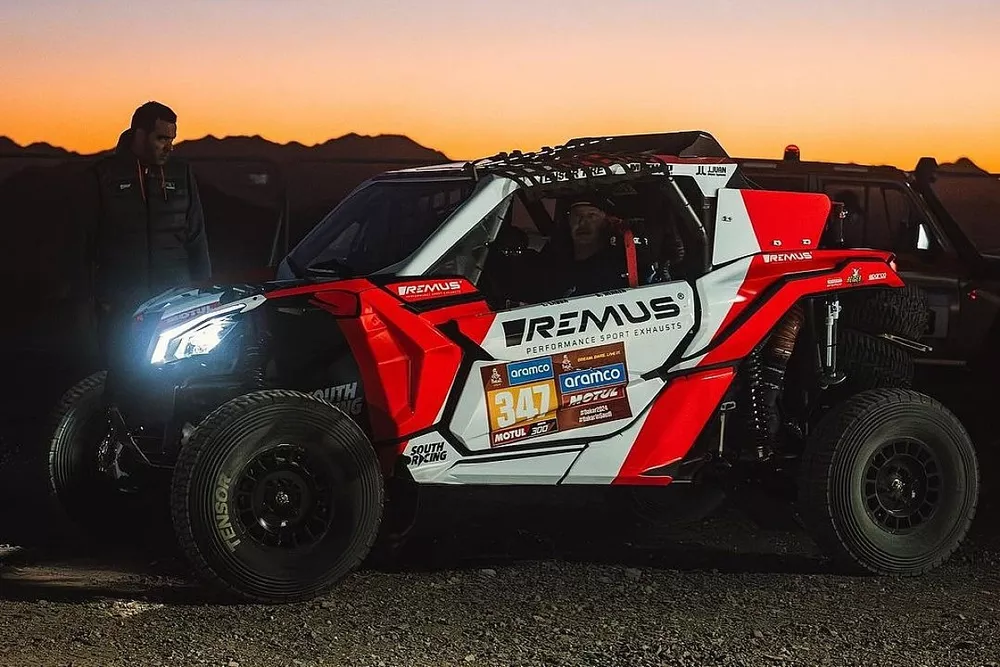 Lukas Lauda in Rally Dakar 2024