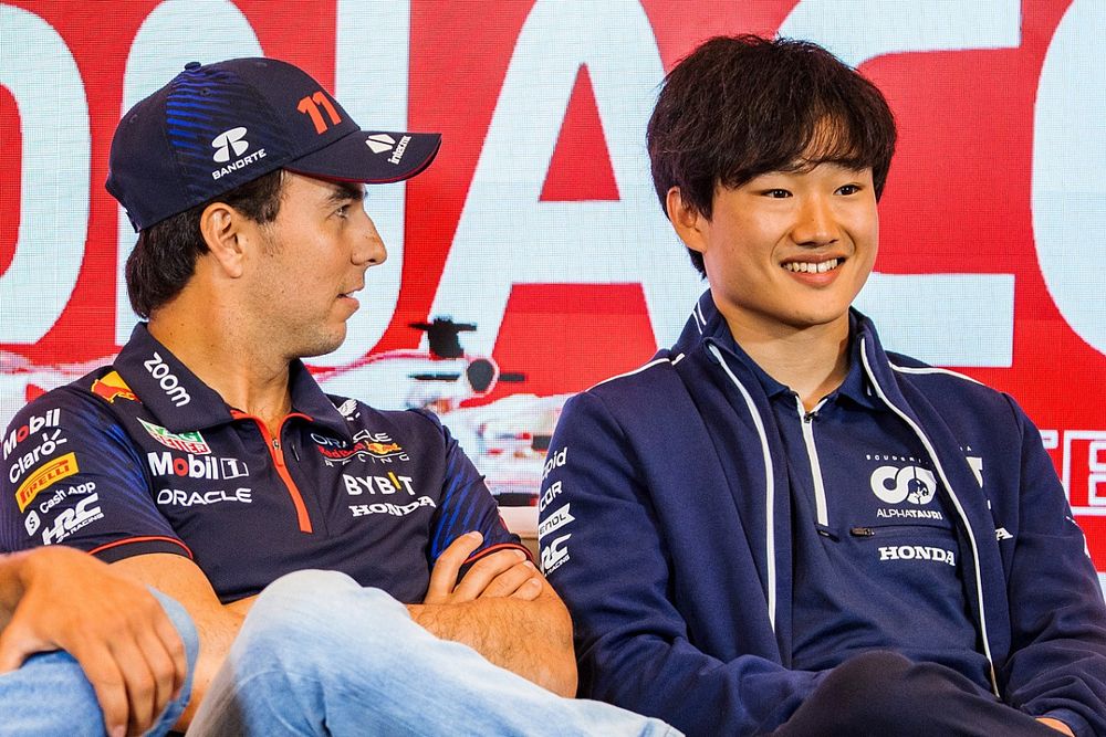 Kevin Magnussen, Haas F1 Team Sergio Pérez, Red Bull Racing Yuki Tsunoda, Scuderia AlphaTauri