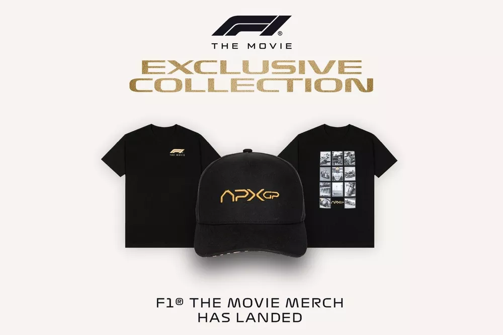Official APX GP merchandise launches ahead of F1 film