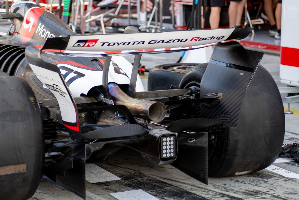 Dettaglio tecnico Haas VF-25