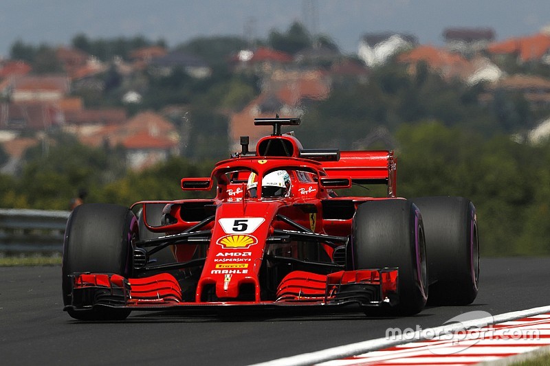 ハンガリーFP2:ベッテルが首位、好調レッドブル2-3。ガスリー9番手