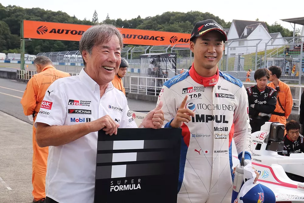 平川亮(ITOCHU ENEX TEAM IMPUL)、星野一義監督