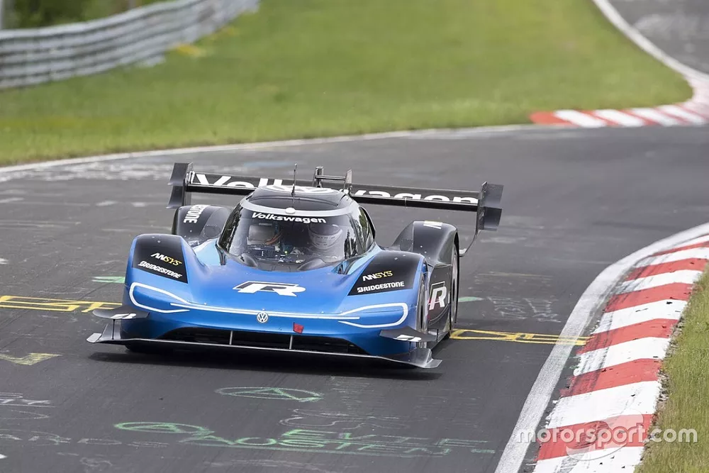 Romain Dumas, Volkswagen ID.R, op de Nordschleife