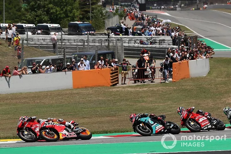 Andrea Dovizioso, Ducati Team, Marc Marquez, Repsol Honda Team