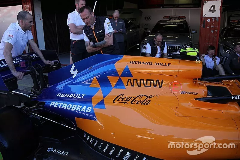 Detalle t&eacute;cnico de McLaren