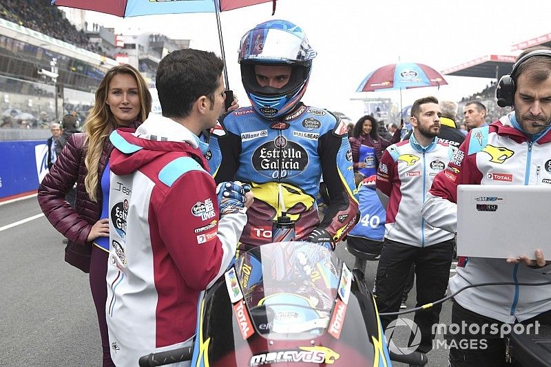 Alex M&aacute;rquez, Marc VDS Racing habla con Joan Oliv&eacute;, director del equipo
