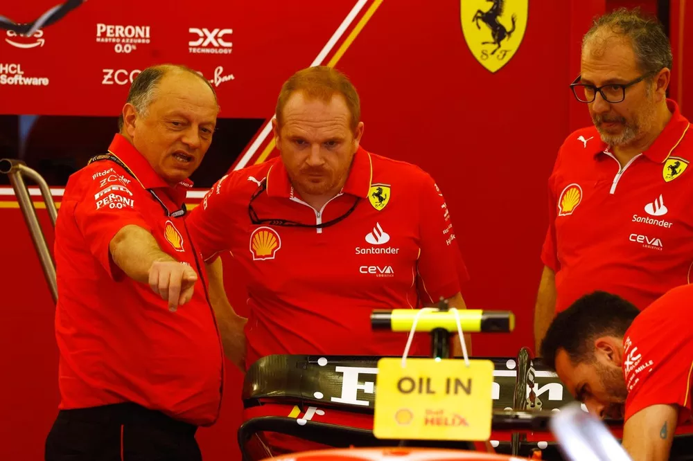 Frederic Vasseur, Team Principal e Direttore Generale, Scuderia Ferrari