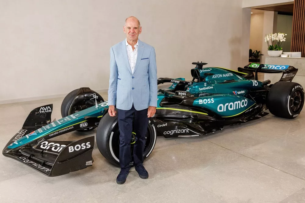アストンマーティンF1、天才デザイナーのエイドリアン・ニューウェイ